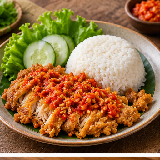 Paket Geprek + Es Teh